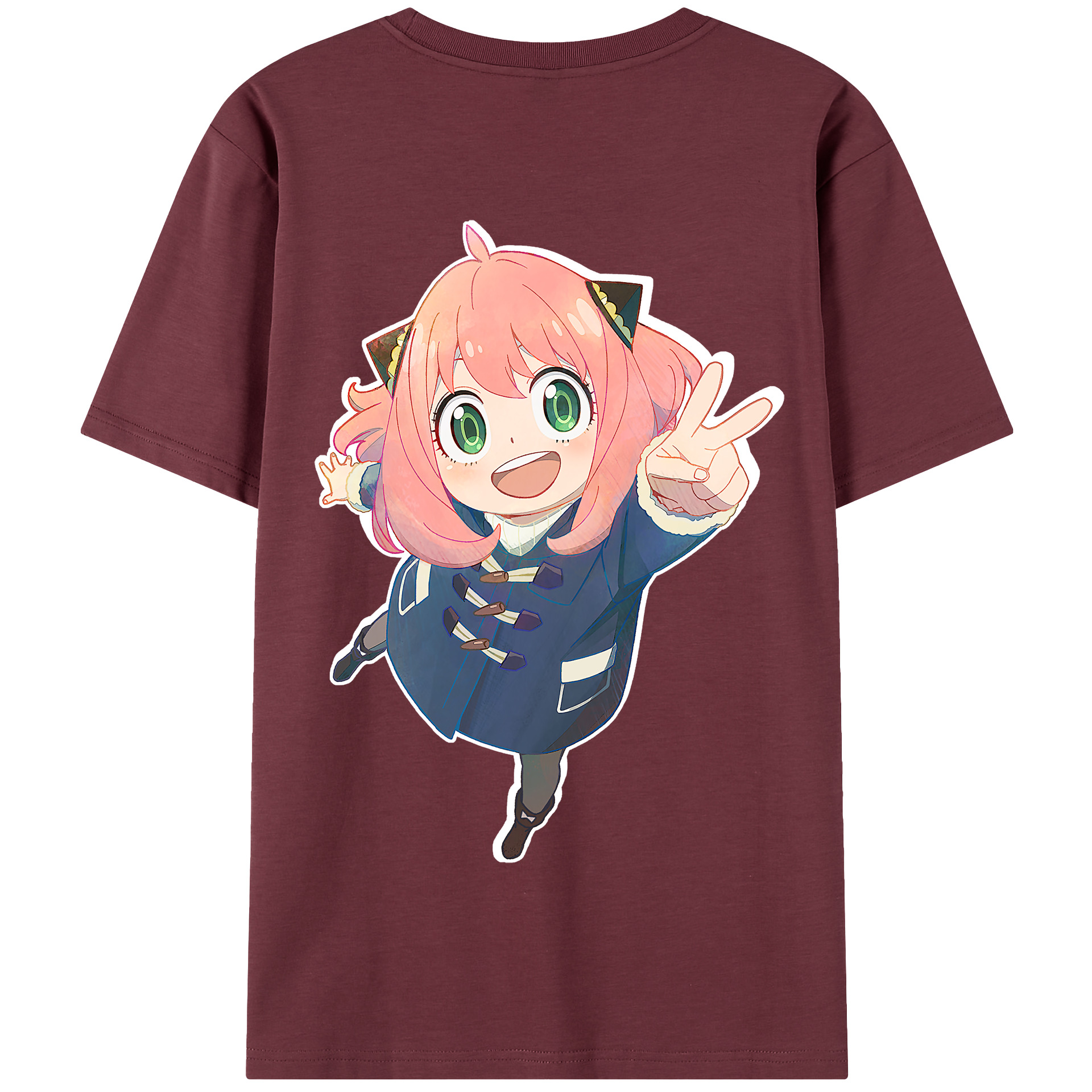 （画像用） SPY×FAMILY间谍家家酒 綿100％半袖Tシャツ（背面プリント）